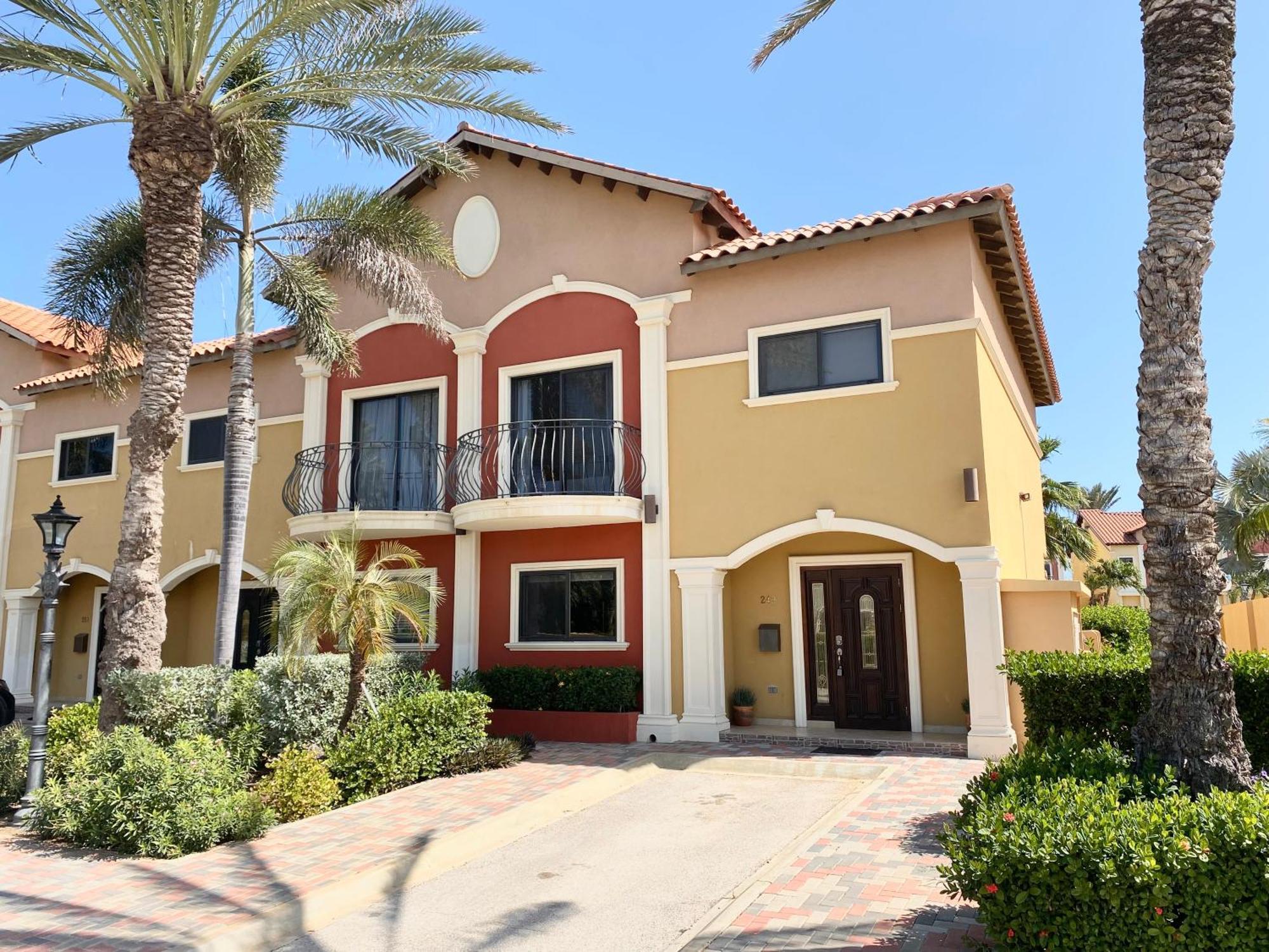 パームビーチ Casa Azure Arubaヴィラ エクステリア 写真